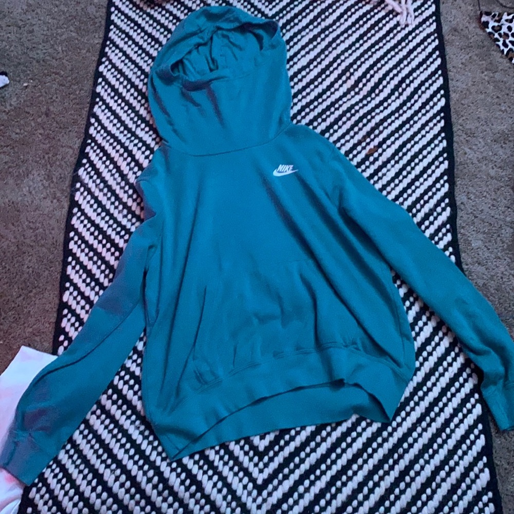 Teal Nike Hoodie